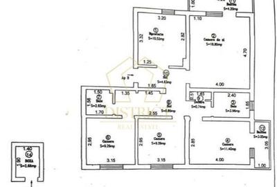 Apartament cu 4 camere decomandat în Complex Studențesc - 13