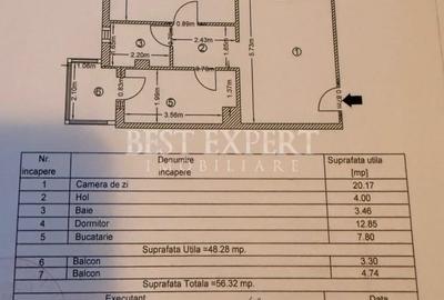 Apartament 2 camere cu parcare subterana & boxa/ Liviu Rebreanu/Auchan Titan - 14