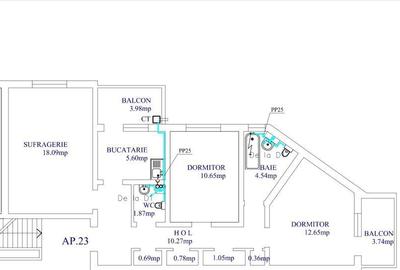 Apartament cu 3 camere decomandat în Siderurgiștilor - 1