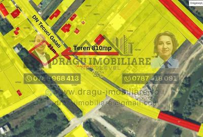Teren Construcții intravilan de 810 mp, în Drăgănești