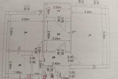 Apartament cu 2 camere decomandat în Central