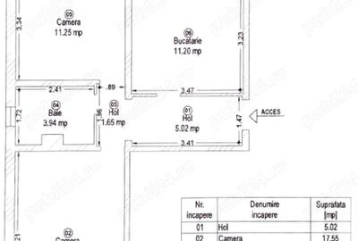 Apartament cu 2 camere decomandat în Freidorf - 1