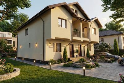 Case individuale unite, 4 camere, toate utilitatile, STB, Comision 0 - 17