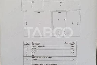 Apartament cu 3 camere decomandat în Făgăraș - 1