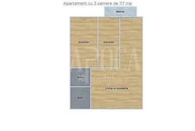 Apartament 3 camere de vanzare in Plopilor, Cluj Napoca - 6