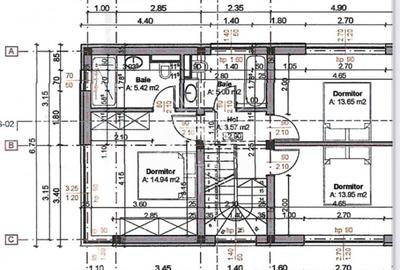 CASA DUPLEX CU CF DE VANZARE IN MANASTUR | ZONA CAMPULUI | SEMIFINISAT - 15