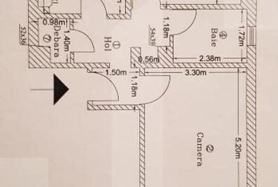 Apartament cu 2 camere, Metrou Aparatorii Patriei - 12