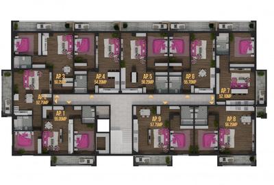 De vanzare apartamente cu 2 camere " UpTown Residence " - 3