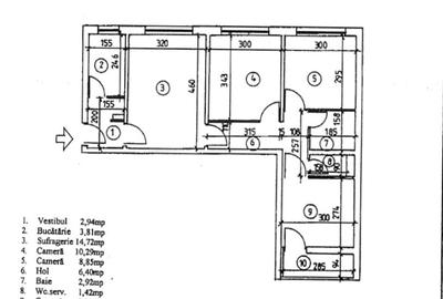 Apartament cu 4 camere semidecomandat în Drumul Taberei - 4