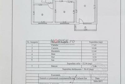2 Camere | 56mp | Tineretului | Metrou | Decomandat | Mobilat&Utilat - 5