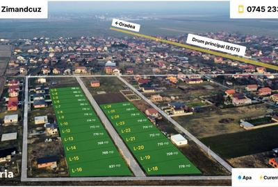 Teren de 709 mp, în Zimandu Nou - 2