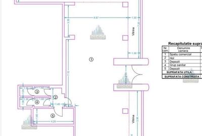 Spațiu comercial, de 141.60000610352 mp, în Central - 2