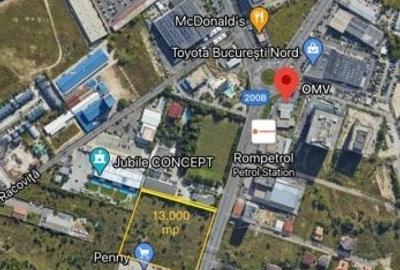 Teren Construcții intravilan de 13001 mp, în Pipera