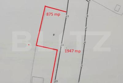 Teren de 875 mp, în Copou