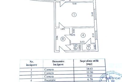 Apartament 3 camere Berceni, Str Huedin 8, Brancoveanu , etaj 2/4 - 17