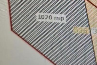Teren de 1020 mp, în Recea - 1
