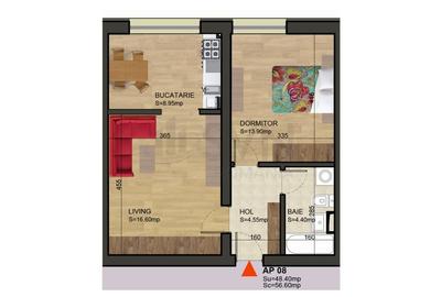 REA1024613 2 camere - loc de parcare inclus - Aviatie - Dimitrie Pompeiu - 7