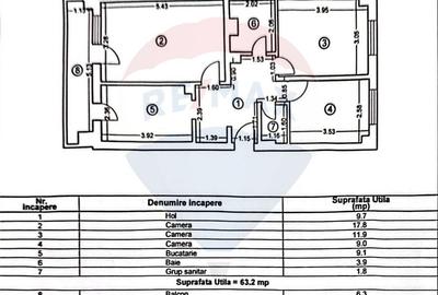 Apartament 3 camere, de vanzare, zona Eden, Soveja - 9