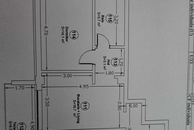 Apartament cu 3 camere decomandat în Central