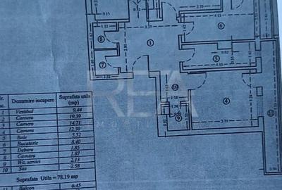 Apartament cu 3 camere si 4 balcoane la 10 minute de metroul Timpuri Noi - 26