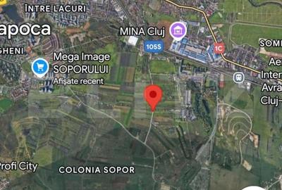 Teren intravilan, suprafata 800, zona Soporului