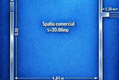 Spațiu comercial, de 31 mp, în Agigea - 2