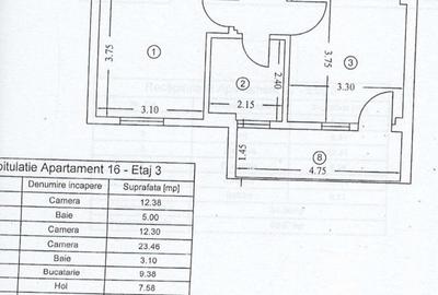 Apartament cu 3 camere semidecomandat, mobilat în Copou - 17