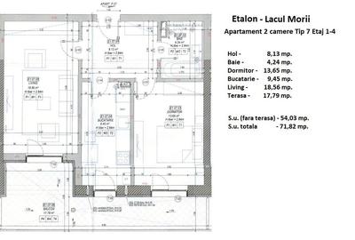 Apartament cu 2 camere decomandat în Militari - 26