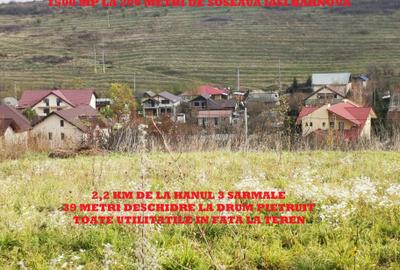 Teren Construcții intravilan de 1550 mp, în Bucium