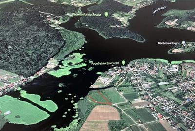 Teren pe malul Lacului Snagov cu deschidere directa la Lac - 10