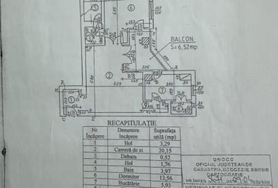 Apartament 2 camere, 59 mp, Bd. Republicii - 6