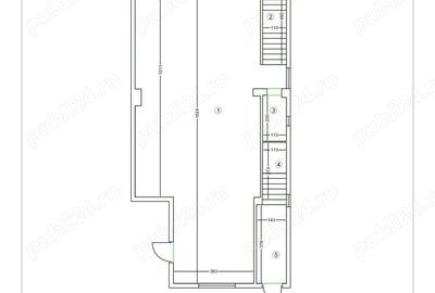 Spațiu comercial, de 100 mp, în Central - 5