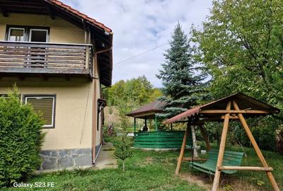 Casă de vacanță sau permanentă, pe deal, cu curte terasată și priveliște superbă - 2