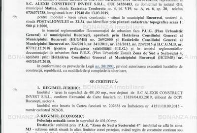 Teren Construcții intravilan în Berceni