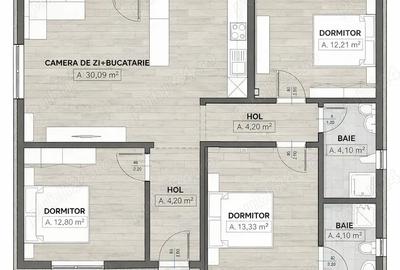 Casă cu Teren 410 Mp în Bordei - 2