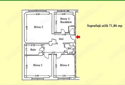 Apartament cu 3 camere decomandat în Mihai Bravu - 10