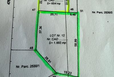 🏡 teren pentru cabane Sibiu, 1992 mp, Dealul Daii, direct de la proprietar - 1