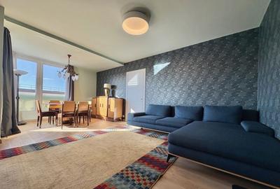 Apartament cu 3 camere semidecomandat, mobilat în Herăstrău