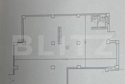 Spatiu comercial, 112.80 mp, zona Centru - 1