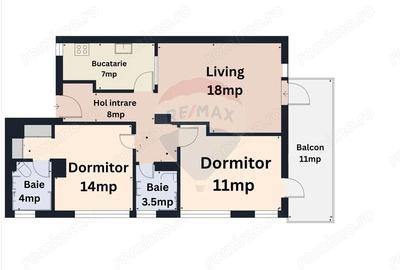 Apartament cu 3 camere decomandat, mobilat în Politehnica - 14