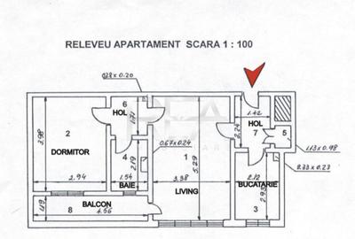 Apartament cu 2 camere semidecomandat în Drumul Taberei - 2