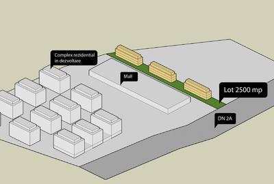 Teren 2.500 mp Ovidiu vis-a-vis de Insula Ovidiu (sens giratoriu) - 4