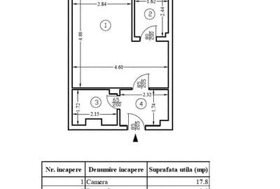 Garsoniera,în bloc mixt, în zona Mihai Bravu-Prosper-construit în anul 1980 - 3