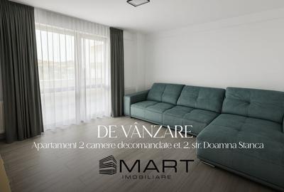 Apartament cu 2 camere semidecomandat, mobilat în Mihai Viteazul