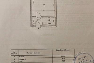 Garsonieră decomandată, mobilată în Vatra Luminoasă - 8