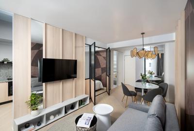 Cortina North Studio Transformat în 2 Camere Design Premium, Parcare -1 inclusa - 3