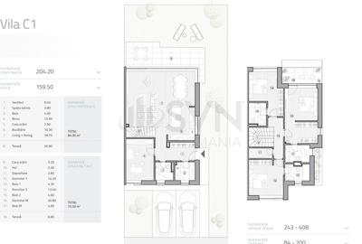REV2005443 Pipera l Bellemonde Residence l Vila 5 camere 205 mp - 2