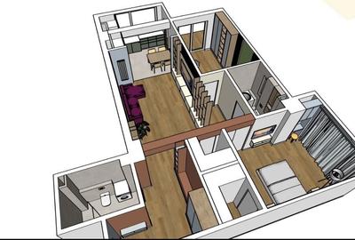 Apartament cu 3 camere în Central - 3