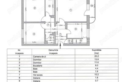 Apartament cu 4 camere în Găvana - 1