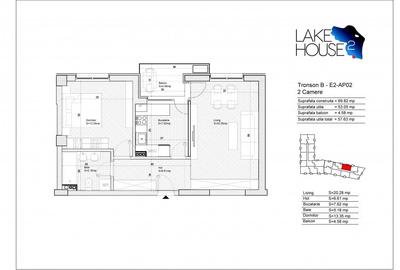 2 Camere decomandat |  | Lacul Morii | Bloc finalizat | Mutare imediata - 2